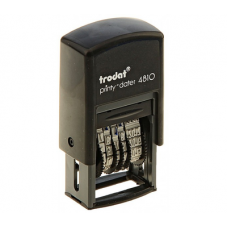 Минидатер цифровой Trodat 4810 Bank, черный 3.8 мм