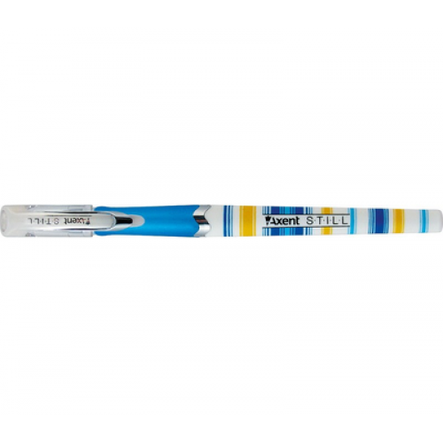 Ручка шариковая Axent Still синяя AB1017-А