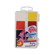 Краски акварельные Kite Little Pony 8 цветов LP17-065